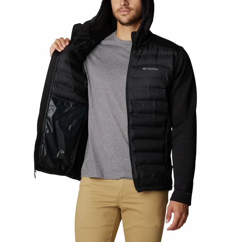 Columbia Men's Out-Shield Insulated Full Zip Hoodie in Black